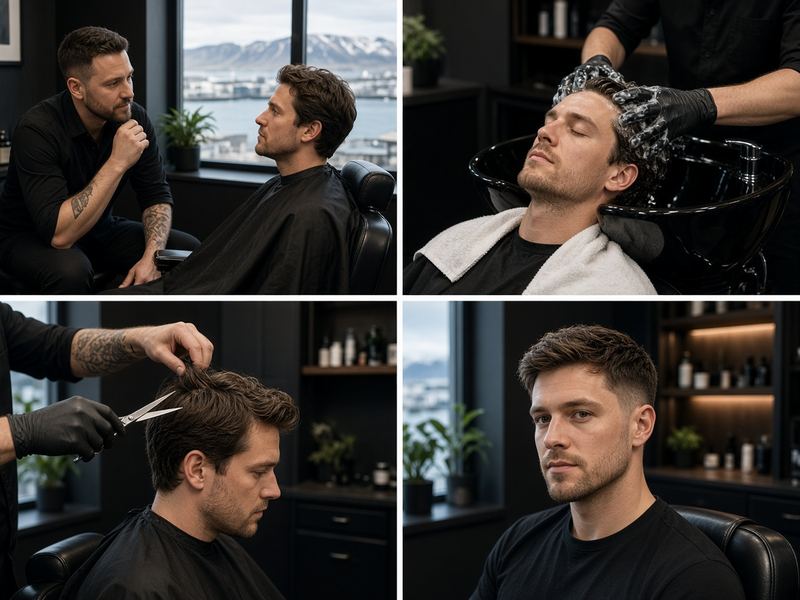 Classic cut at Barbershop Keenwharf